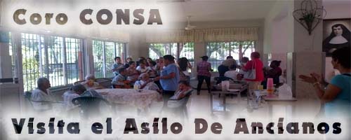 Coro CONSA visita asilo 2012