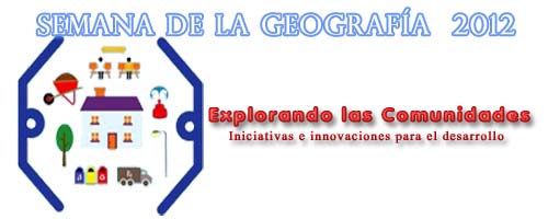 SEMANA DE GEOGRAFIA 2012